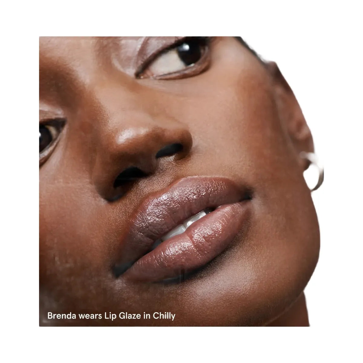 Glossier Lip Glaze Hydrating Cooling Sheer Lip Oil - Chilly