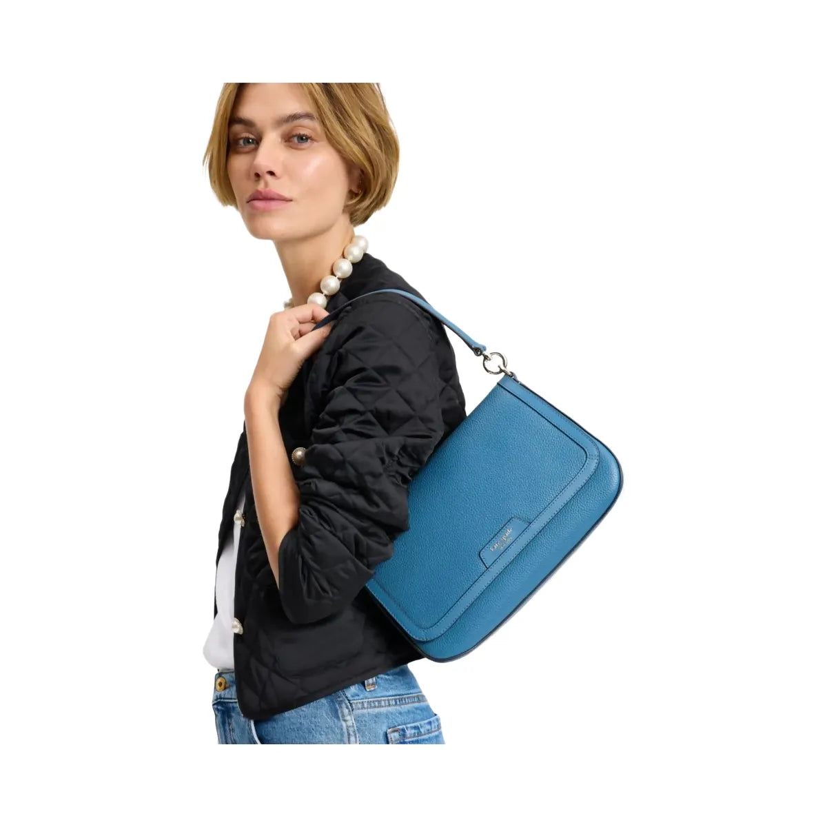 Kate Spade Hudson Convertible Flap Shoulder Bag Back To School Blues