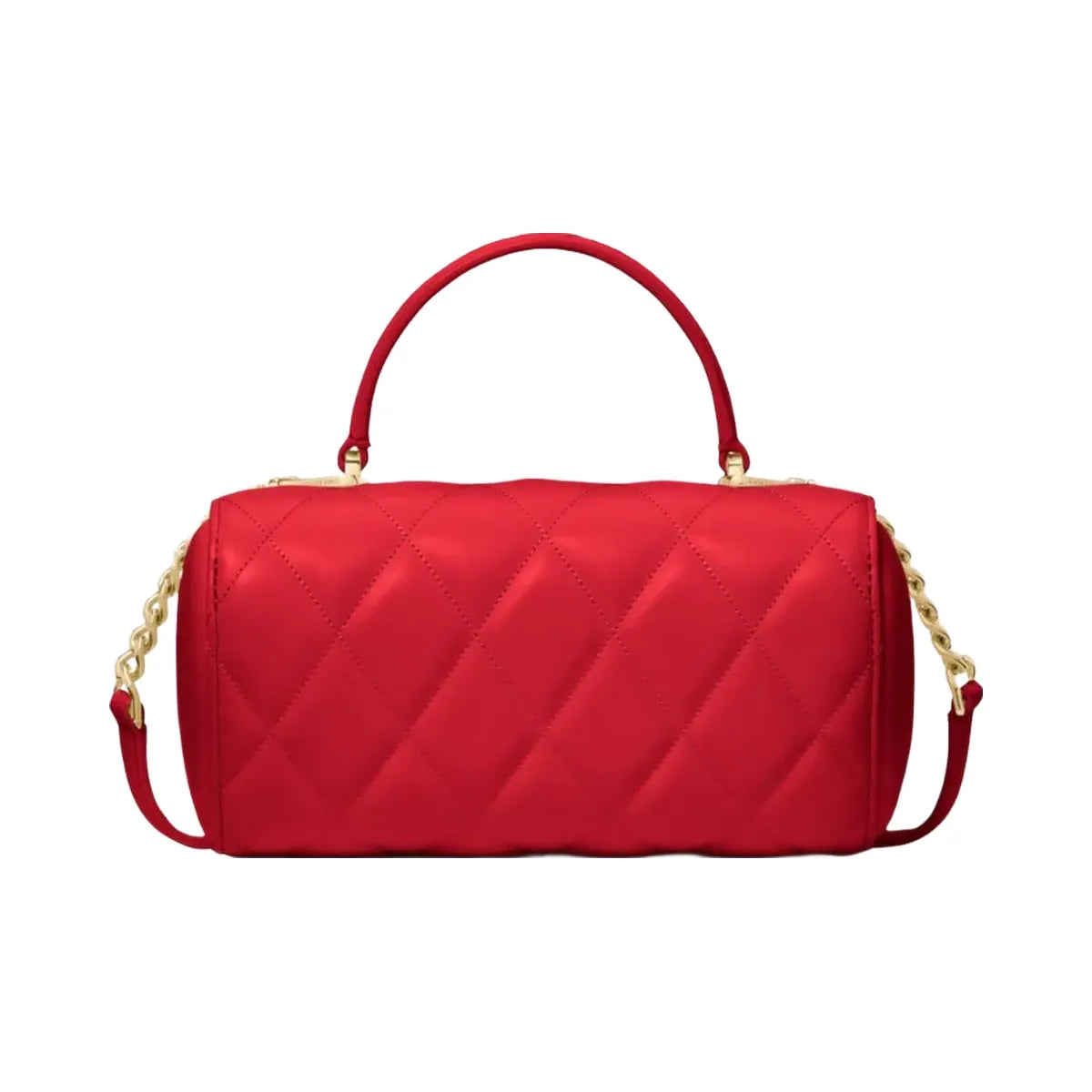 Kate Spade Heart Barrel Quilted Crossbody Ruby Red