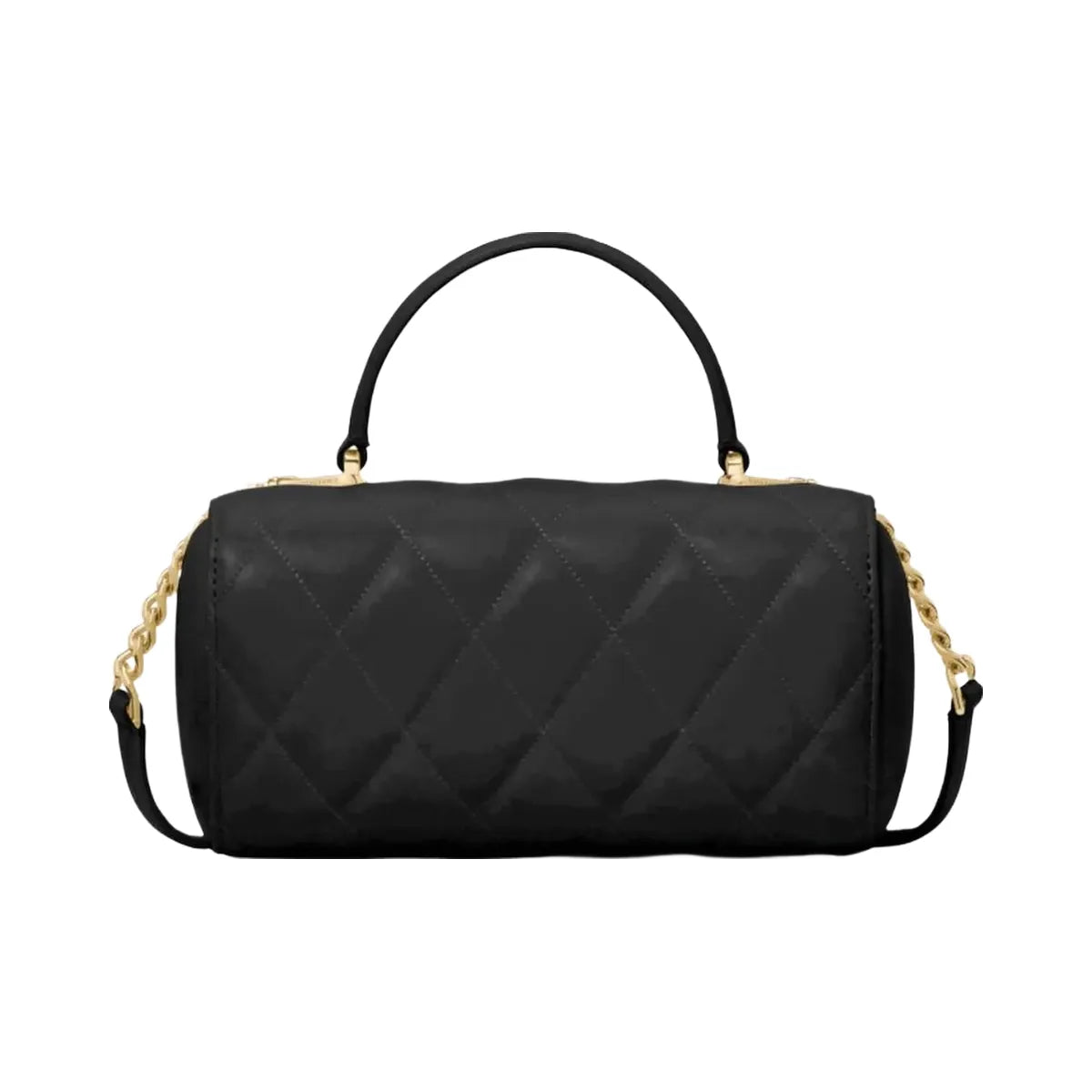 Kate Spade Heart Barrel Quilted Crossbody Black