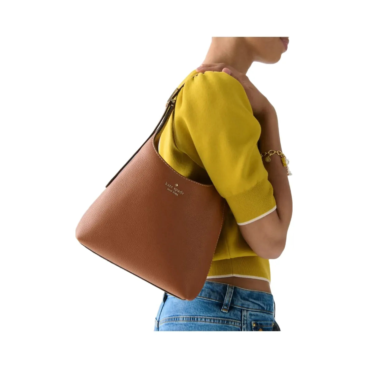 Kate Spade 454 Small Shoulder Bag Warm Gingerbread