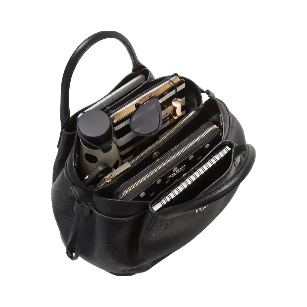 Kate Spade Dumpling Large Satchel Black