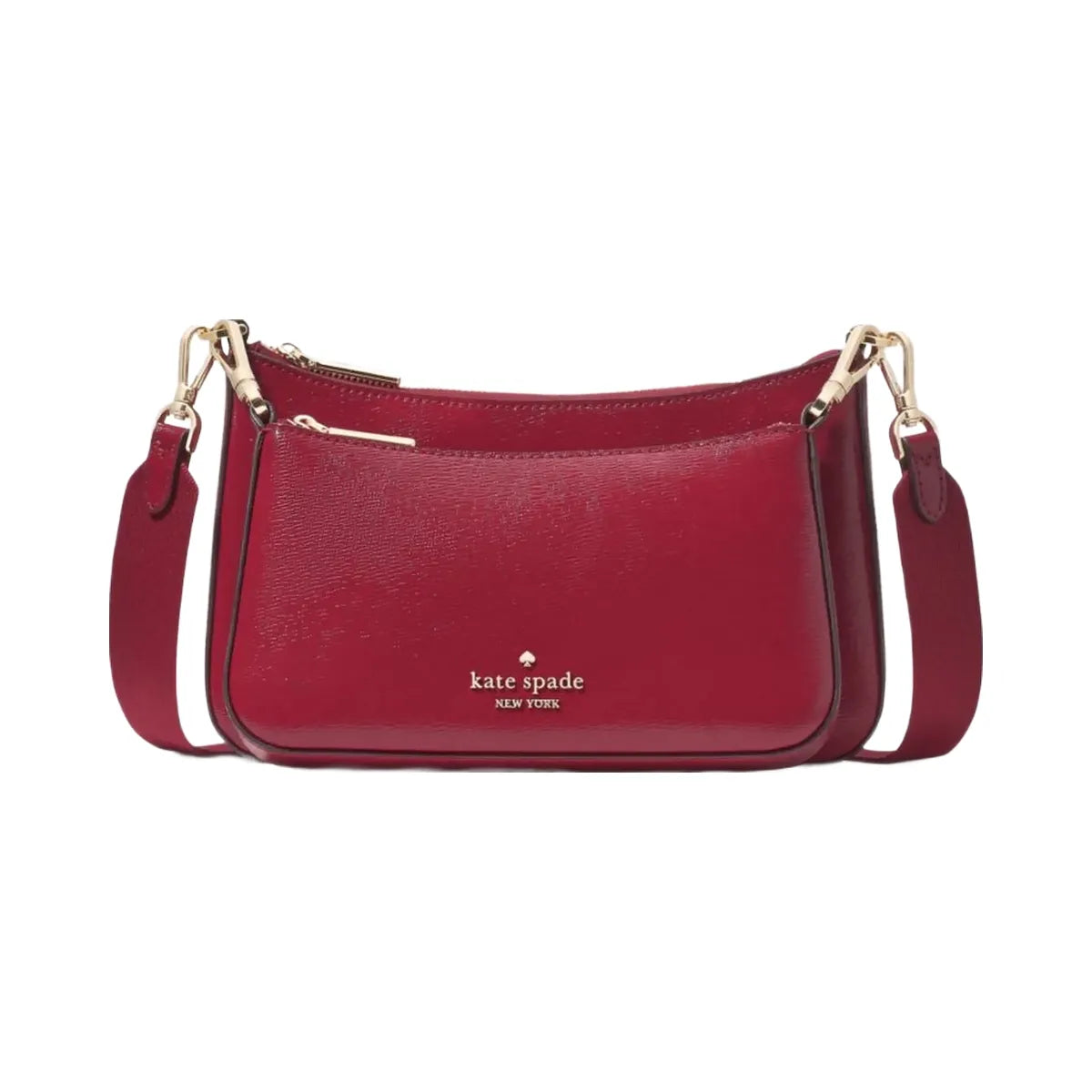 Kate Spade Duet Small Crossbody Red Jam