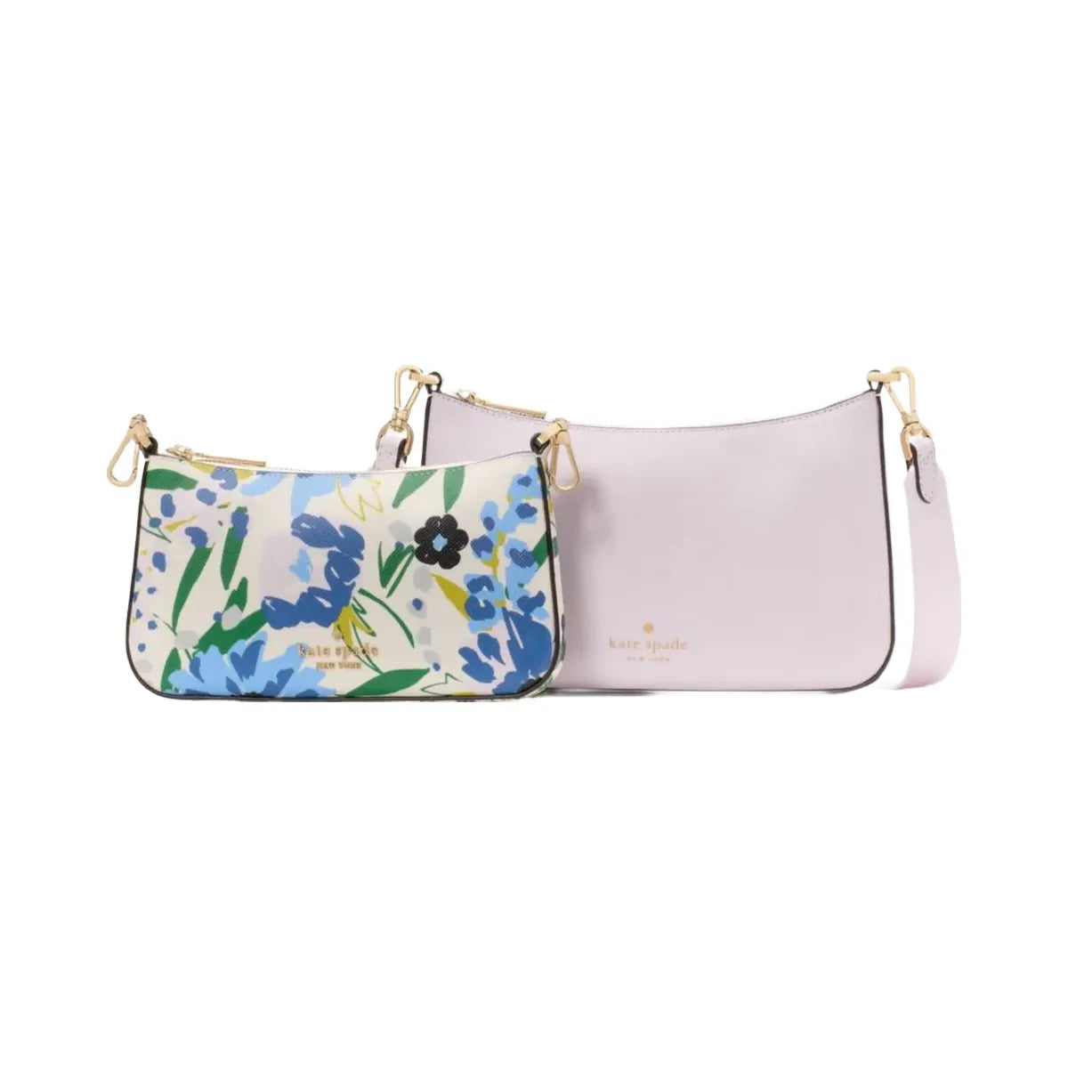 Kate Spade Duet Floral Crossbody Cream Multi