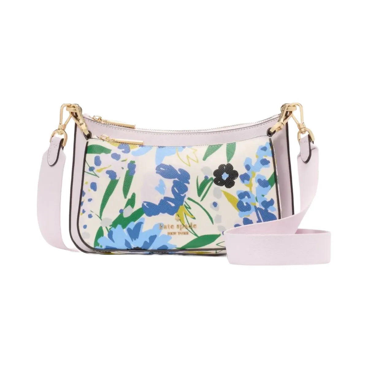 Kate Spade Duet Floral Crossbody Cream Multi