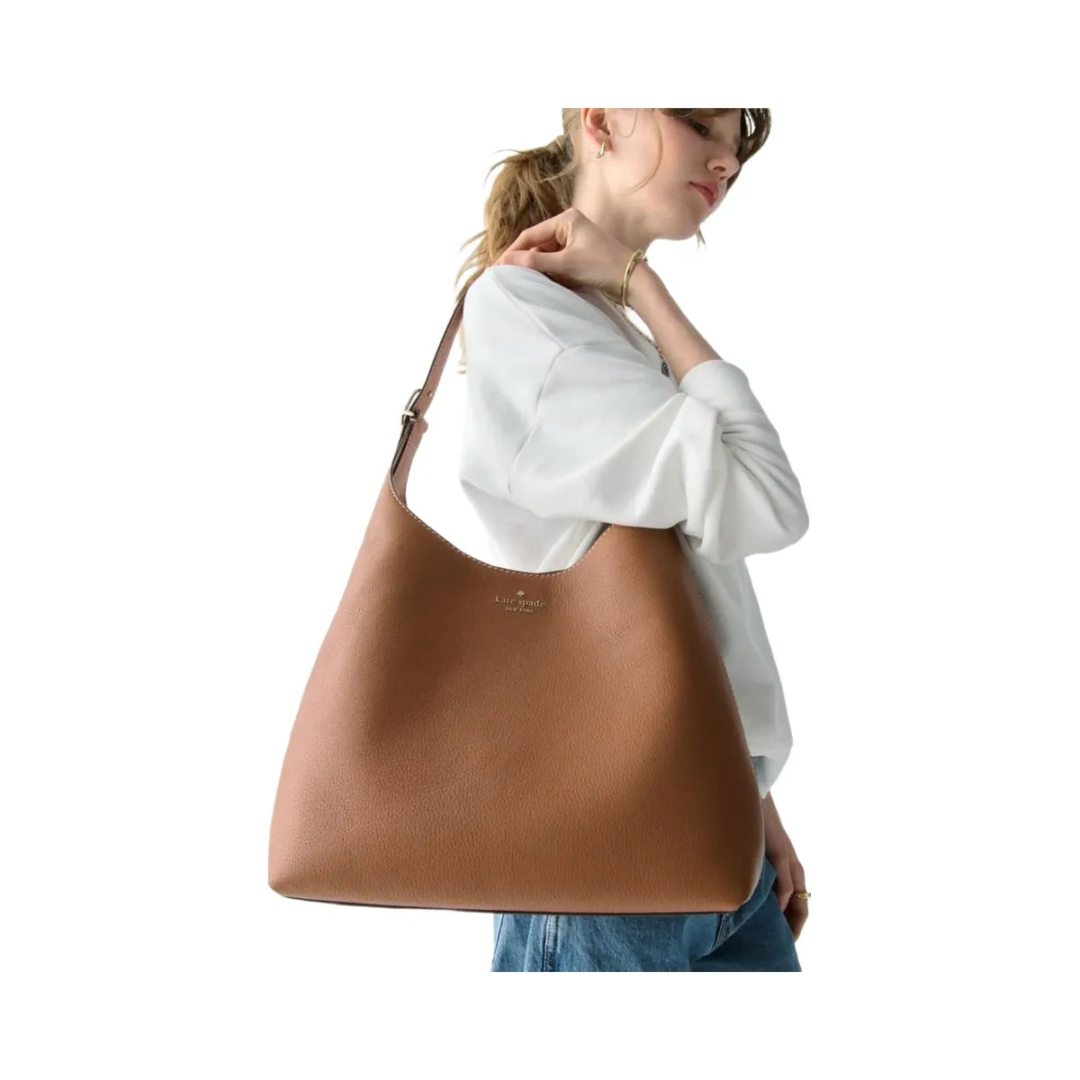 Kate Spade 454 Large Shoulder Bag Warm Gingerbread