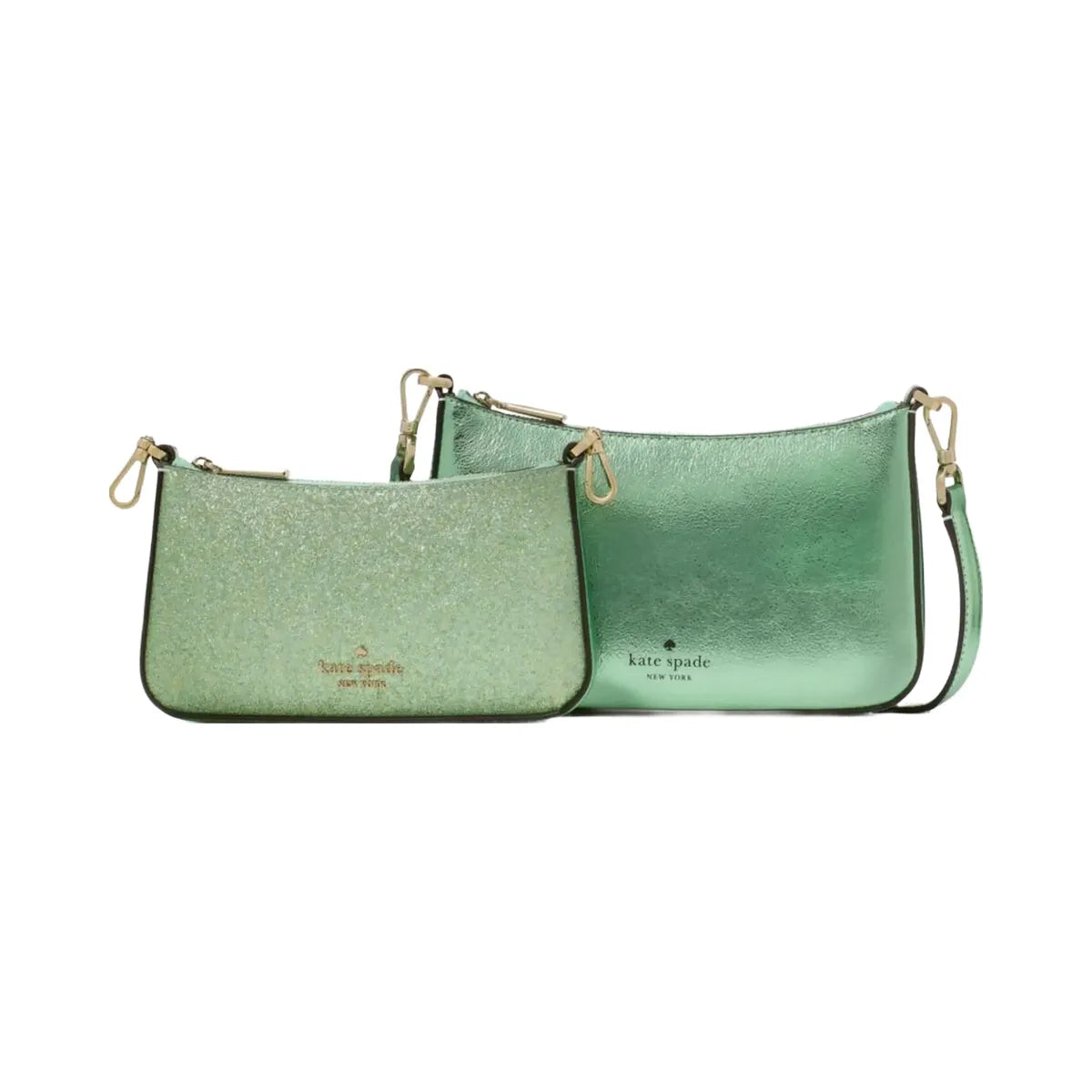 Kate Spade Duet Glitter Crossbody Duo Seawater