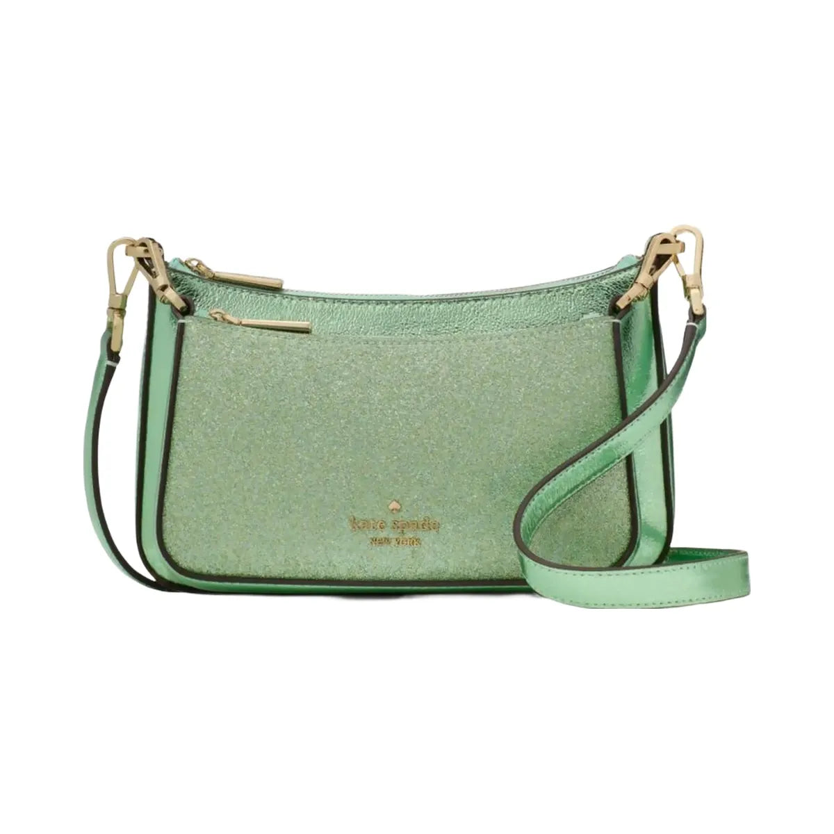 Kate Spade Duet Glitter Crossbody Duo Seawater
