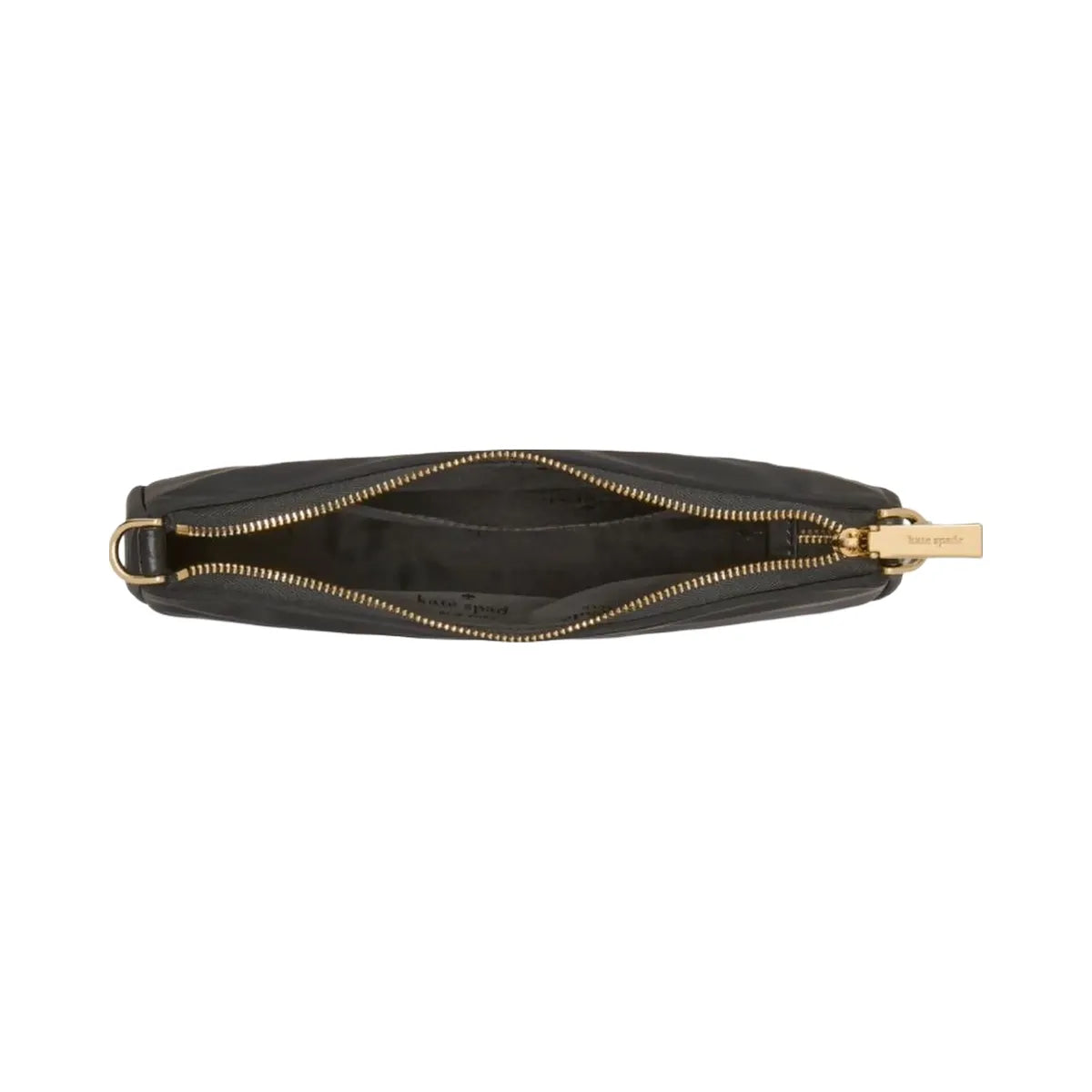 Kate Spade Duet Quilted Fabric Small Crossbody Black