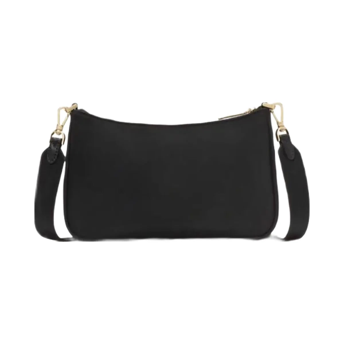 Kate Spade Duet Quilted Fabric Small Crossbody Black