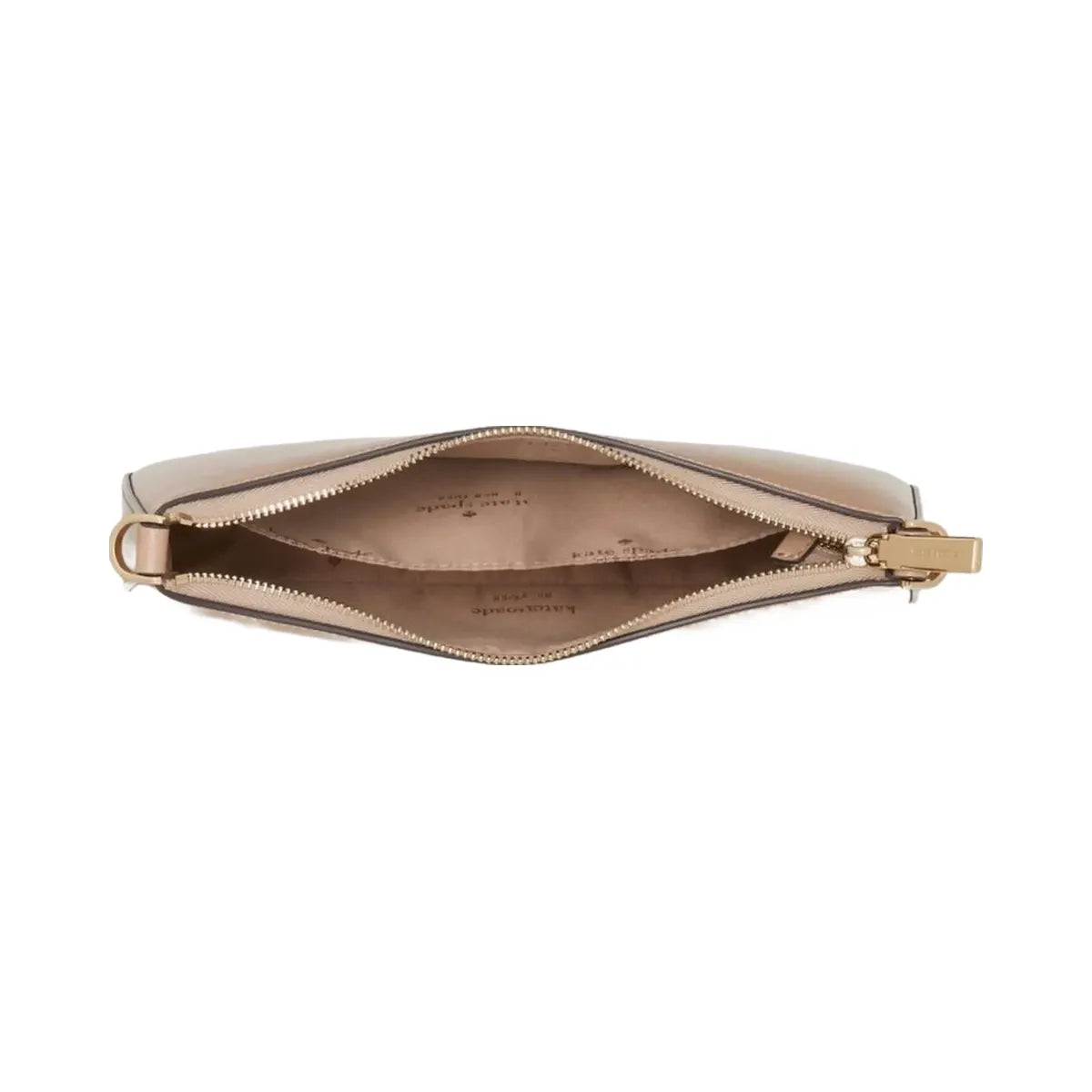 Kate Spade Duet Colorblock Saffiano Leather Small Crossbody Toasted Hazelnut Multi