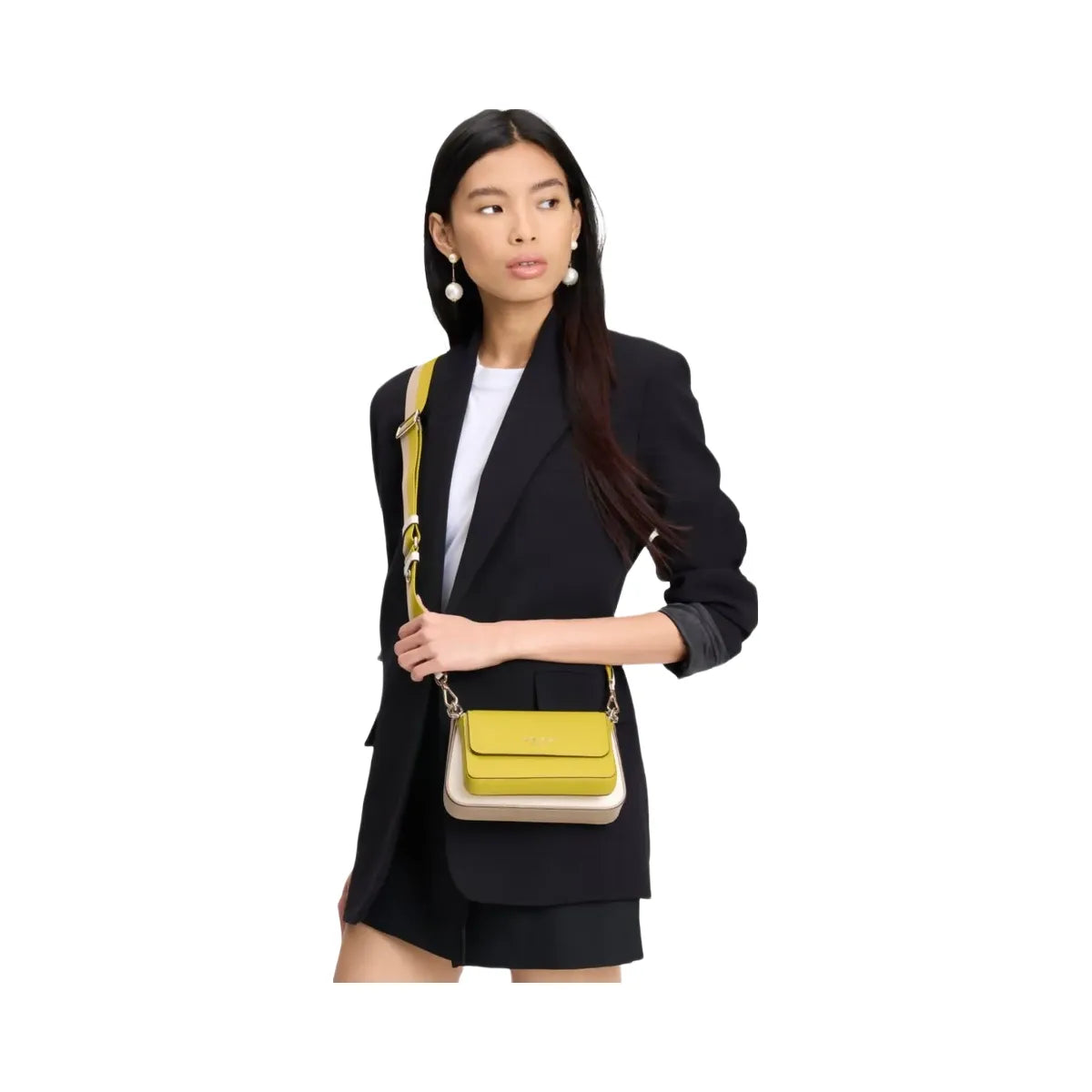 Kate Spade Double Up Colorblocked Crossbody Tigers Eye Multi