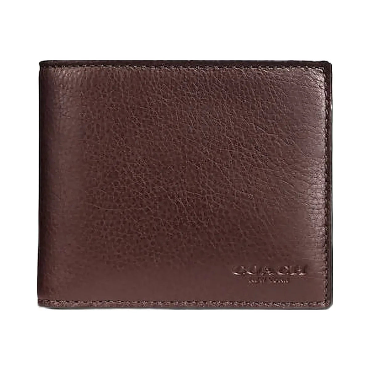 Coach 3 In 1 Wallet Smooth Leather-Mahogany Brown