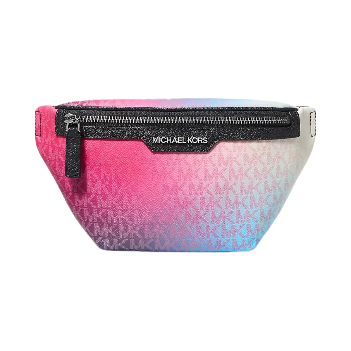 Michael Kors Cooper Ombre Signature Logo Sling Pack Navy Multi