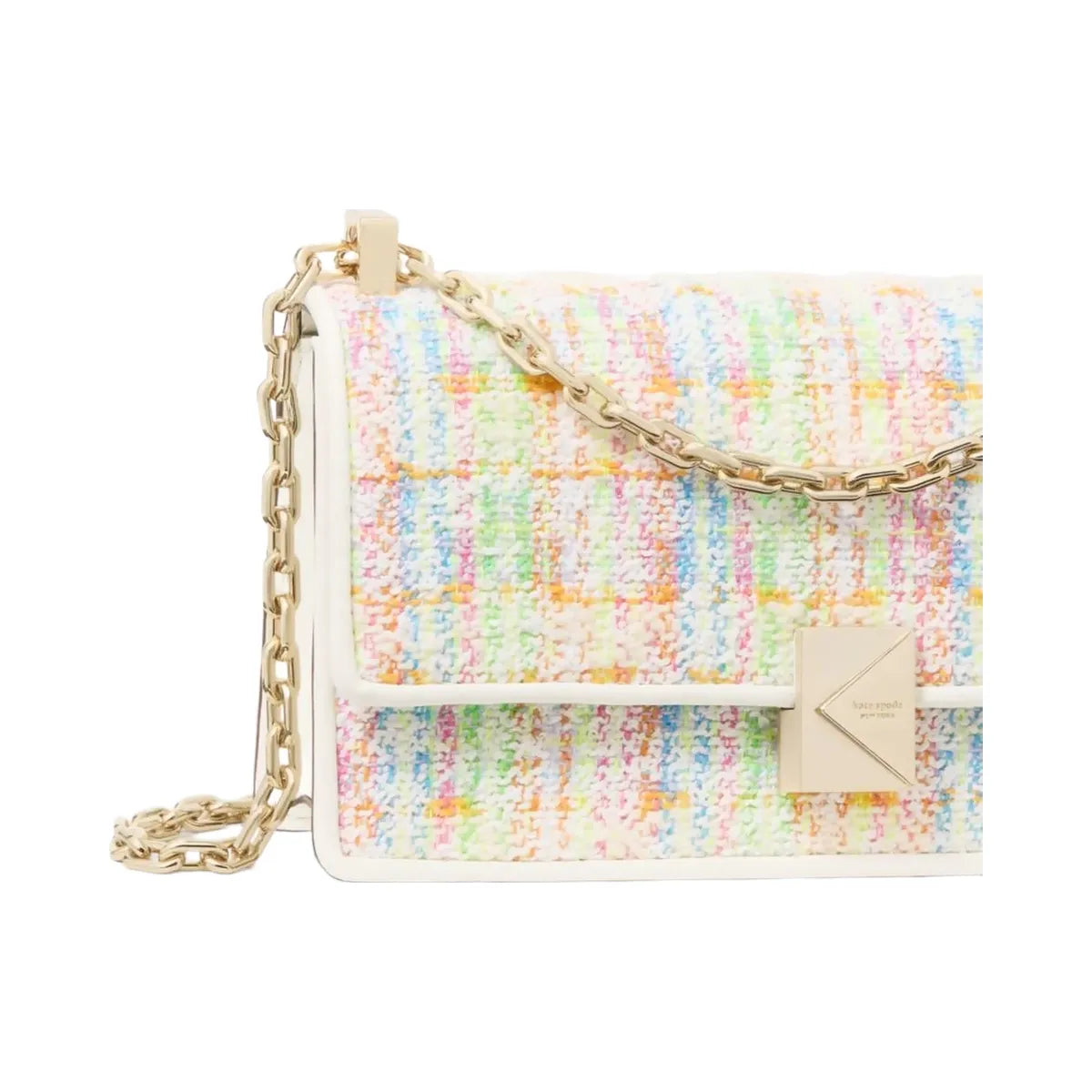 Kate Spade Deco Tweed Mini Crossbody Multi
