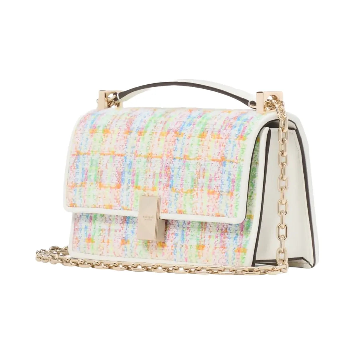 Kate Spade Deco Tweed Mini Crossbody Multi