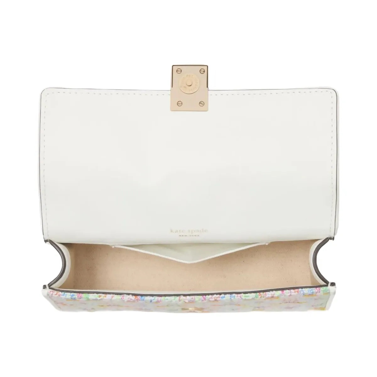 Kate Spade Deco Tweed Mini Crossbody Multi