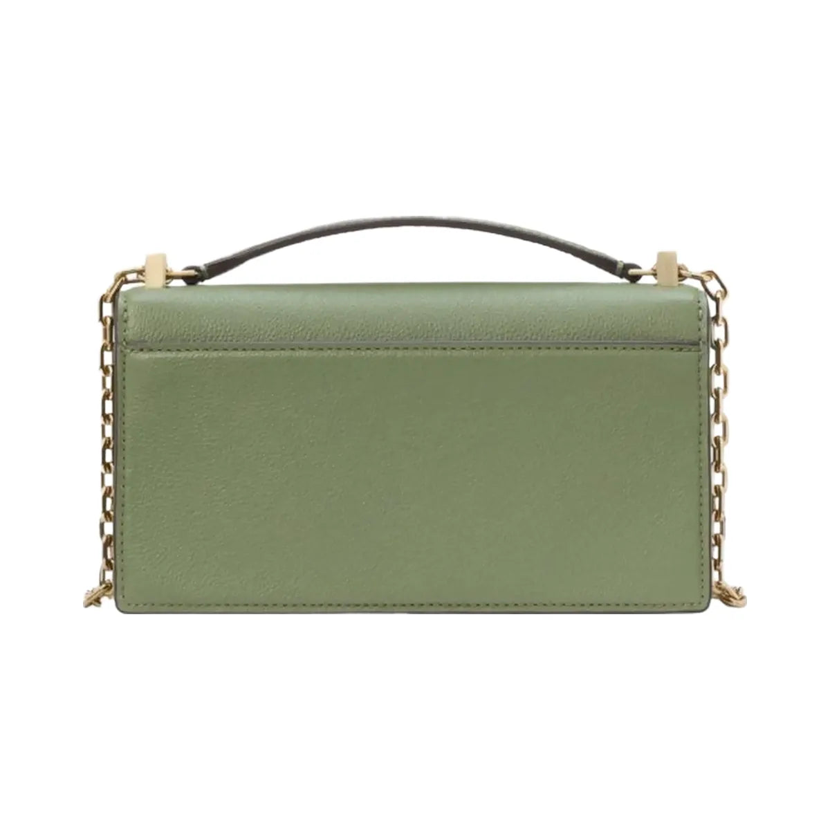 Kate Spade Deco Mini Flap Chain Crossbody Olive Leaf