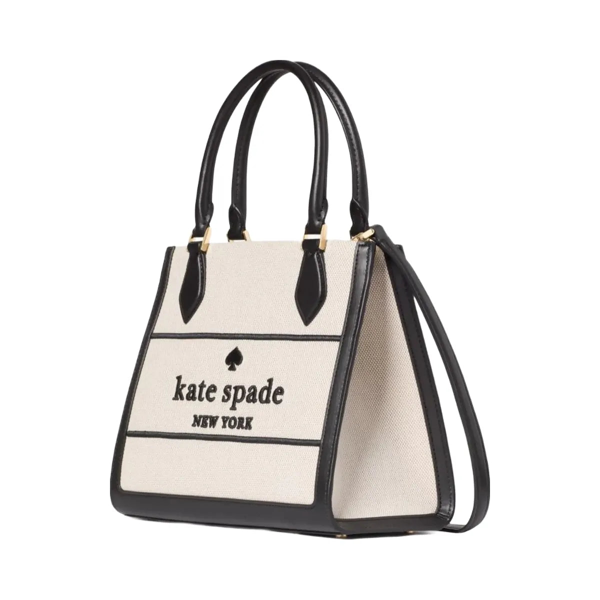 Kate Spade Ellie Canvas Small Tote Black Multi
