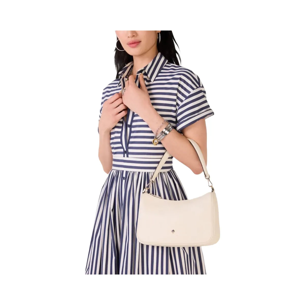 Kate Spade Emma Shoulder Bag Parchment