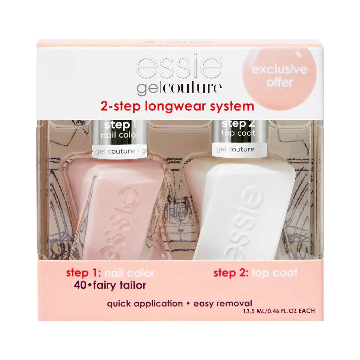 Essie Gel Couture Longwear Nail Polish + Top Coat Kit