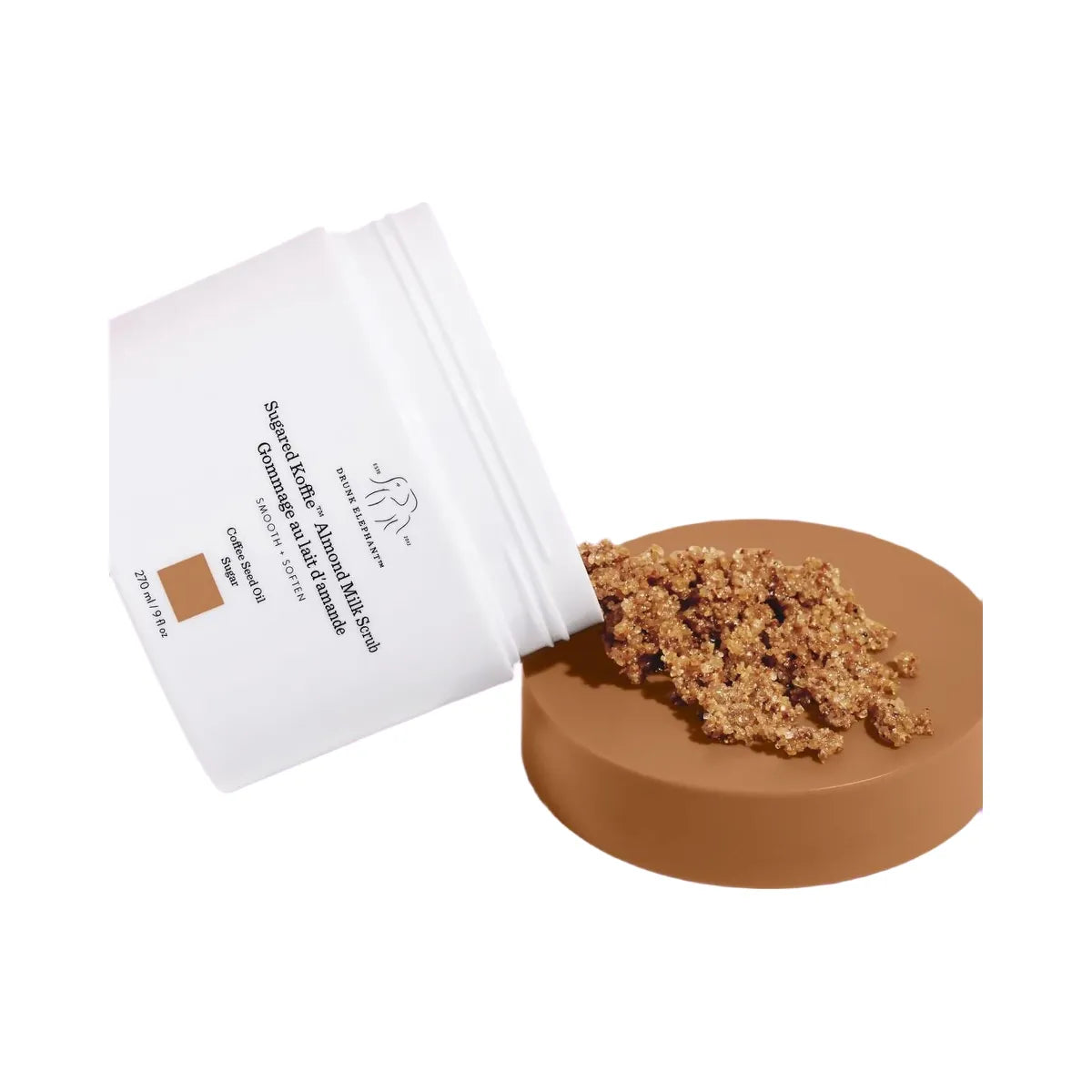 Drunk Elephant Sugared Koffie Almond Milk Body Scrub