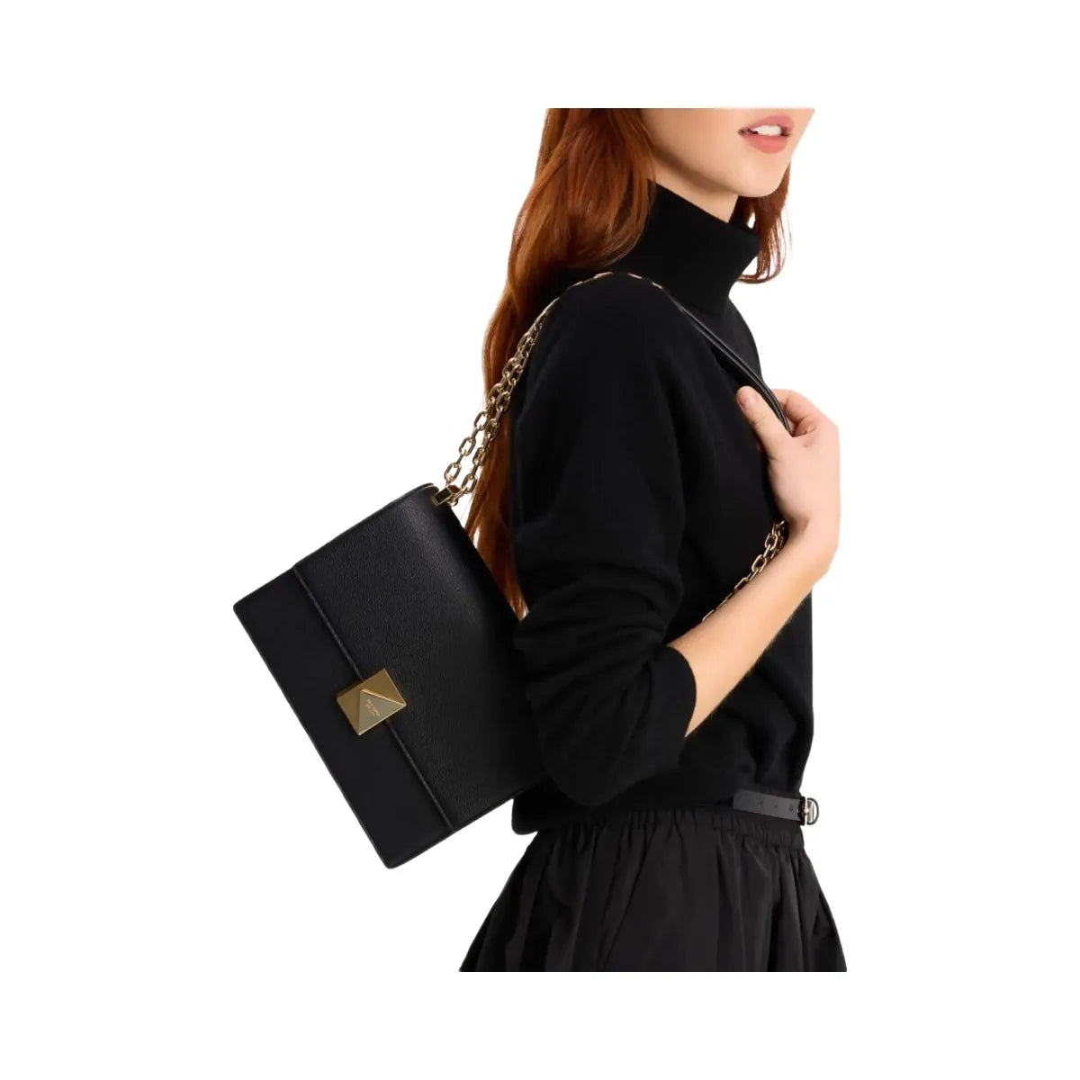 Kate Spade Deco Chain Shoulder Bag Black