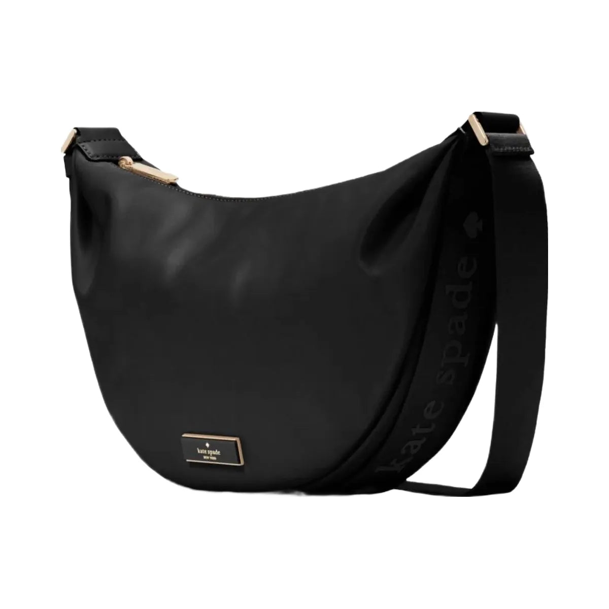 Kate Spade Carter Nylon Medium Sling Bag Black
