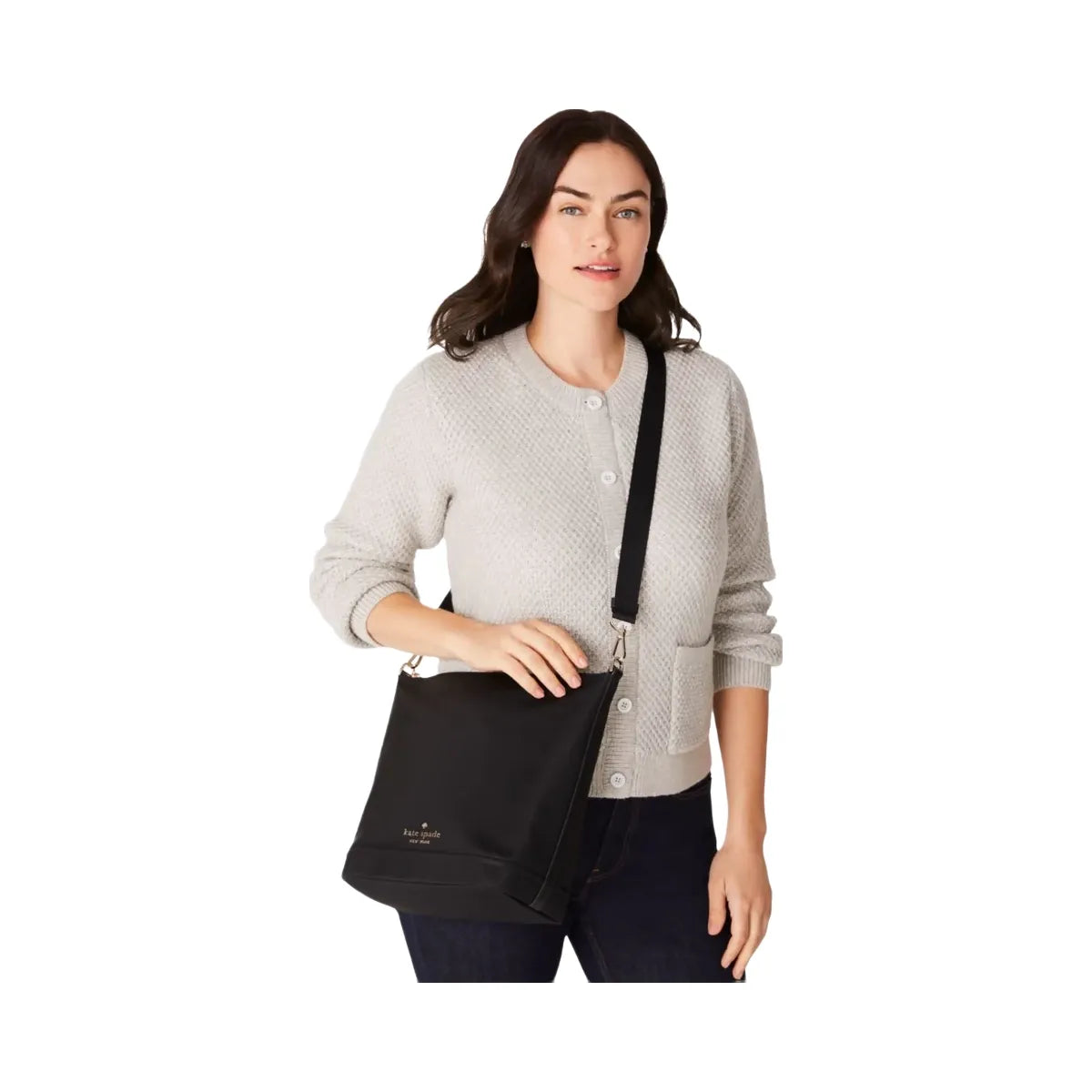 Kate Spade Chelsea Large Duffle Crossbody Black