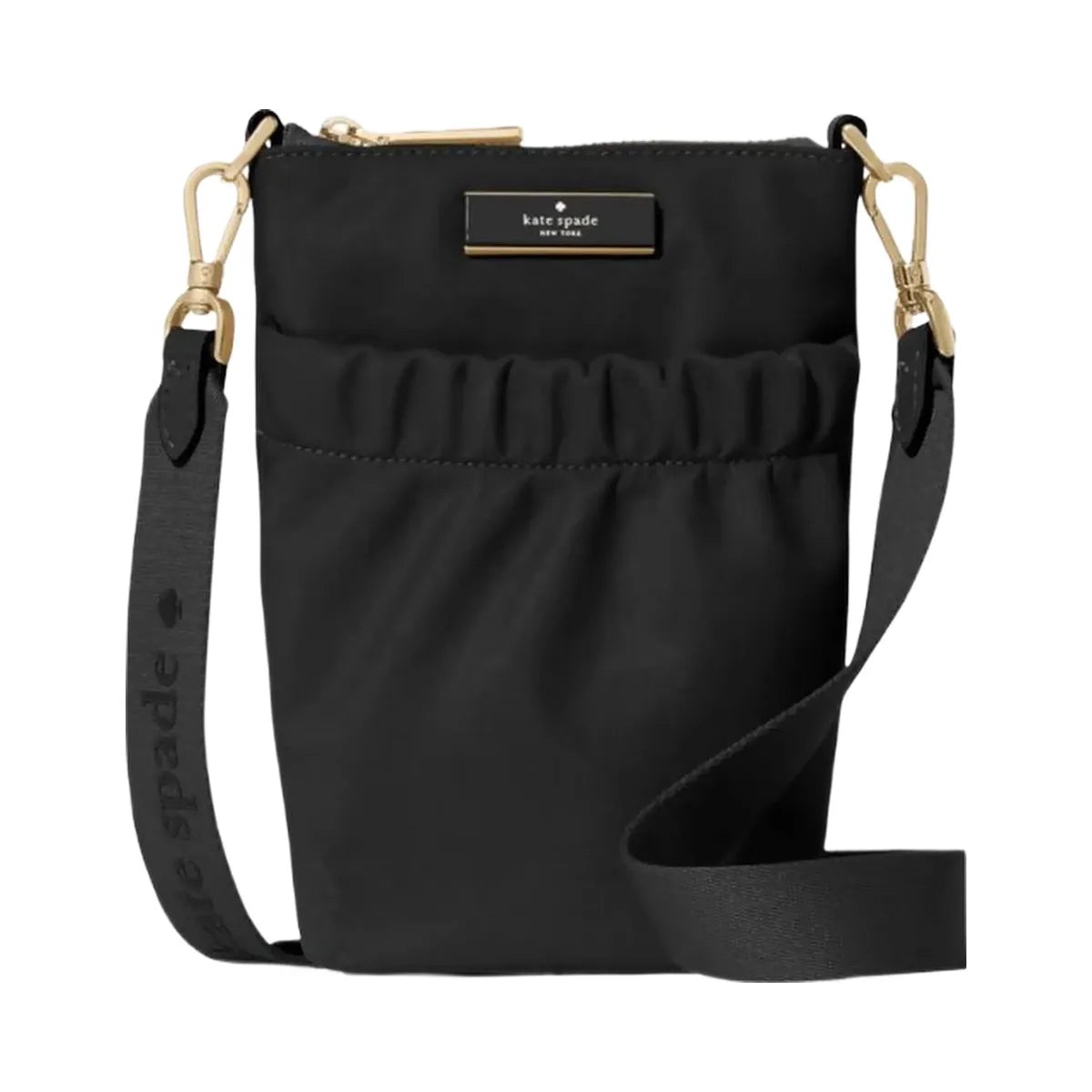 Kate Spade Carter Nylon Phone Crossbody Black