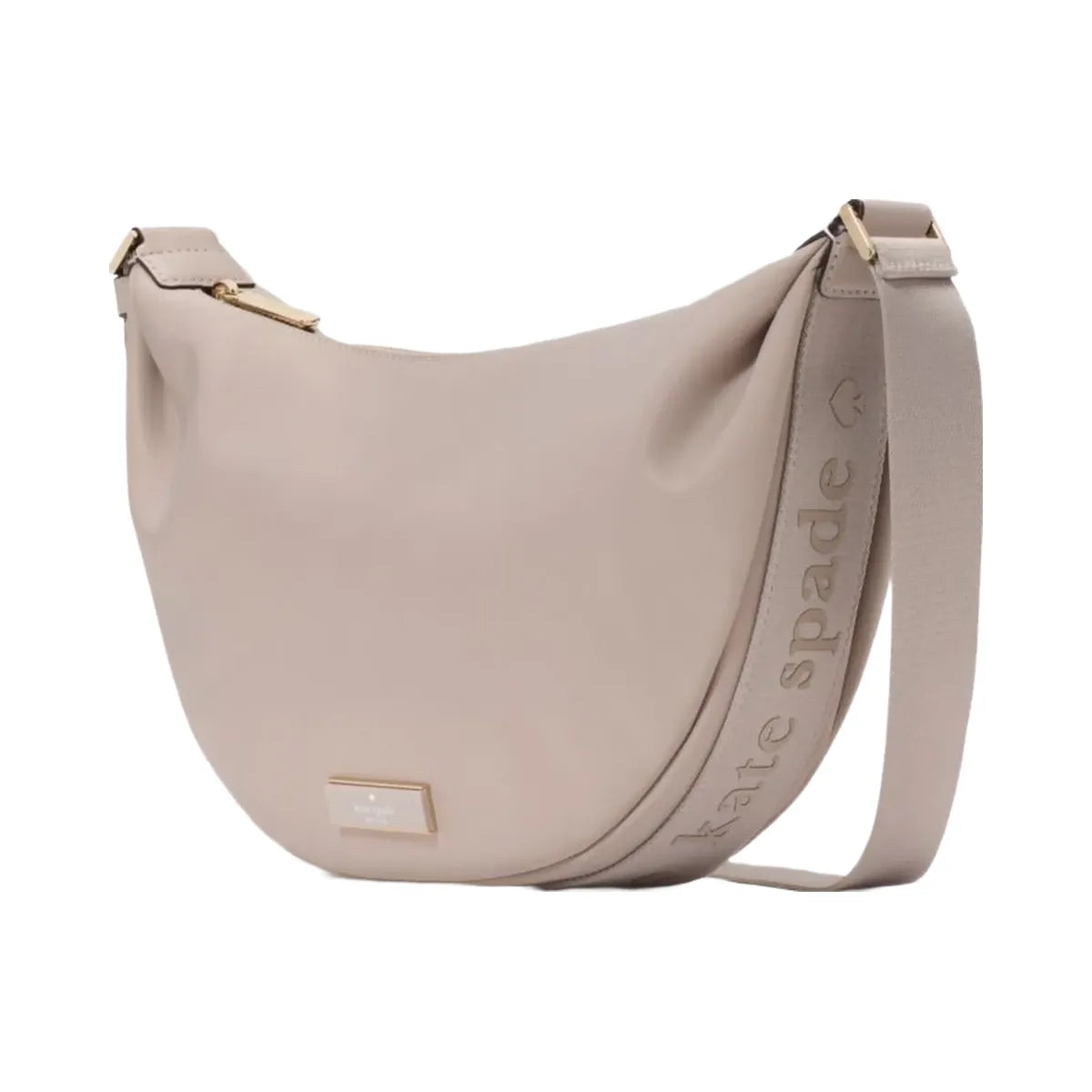 Kate Spade Carter Nylon Medium Sling Bag Cozy Grey