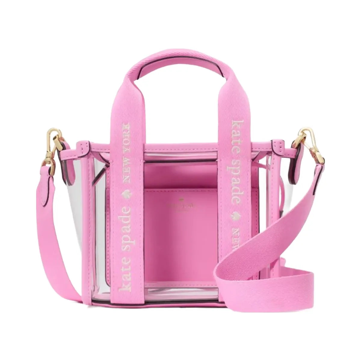 Kate Spade Kip Clear Mini Tote Surf Pink