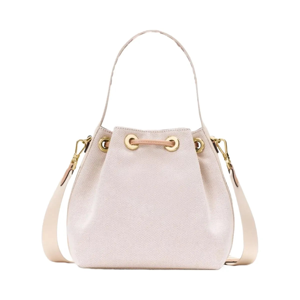 Kate Spade Kip Canvas Bucket Bag Light Fawn Multi