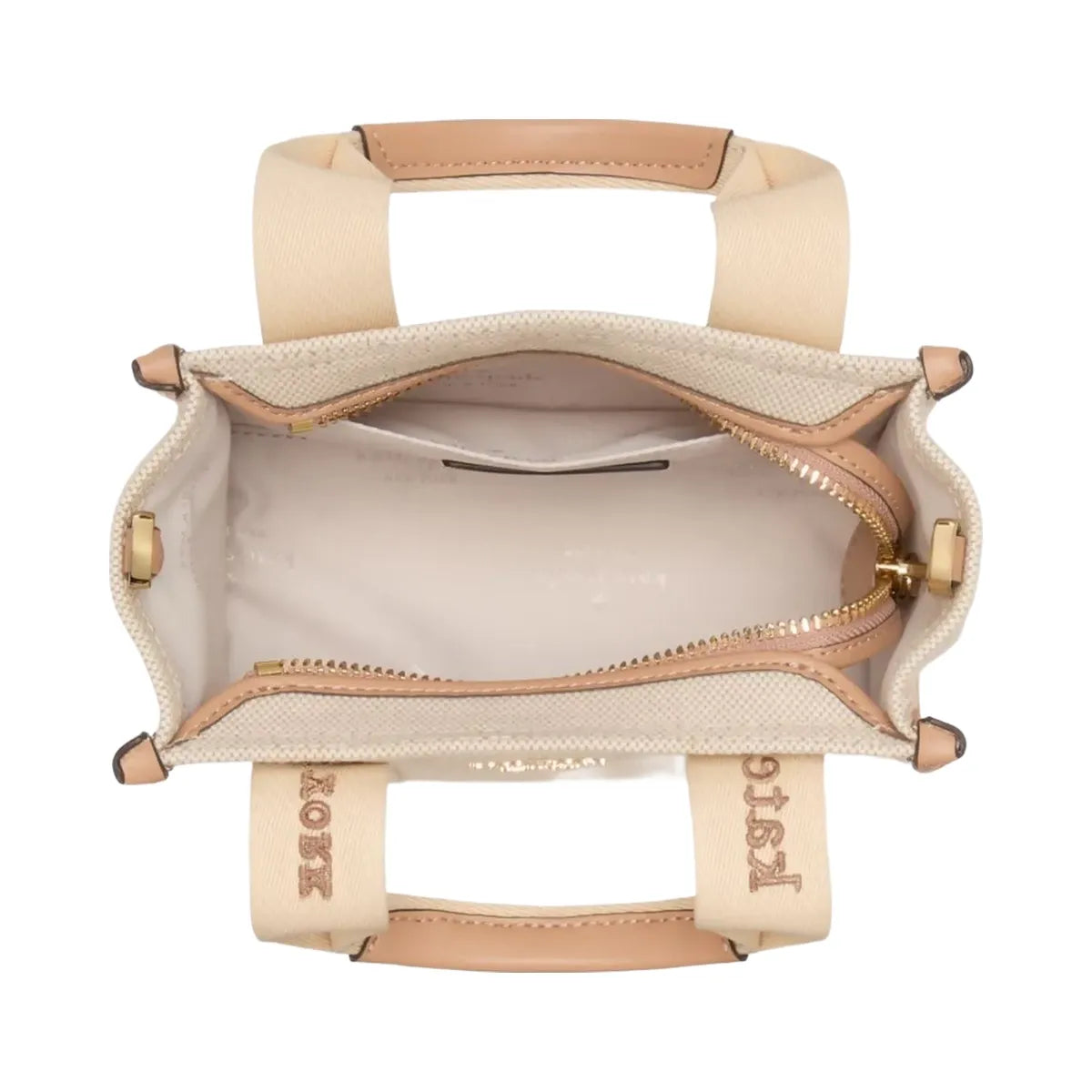 Kate Spade Kip Canvas Mini Tote Light Fawn Multi