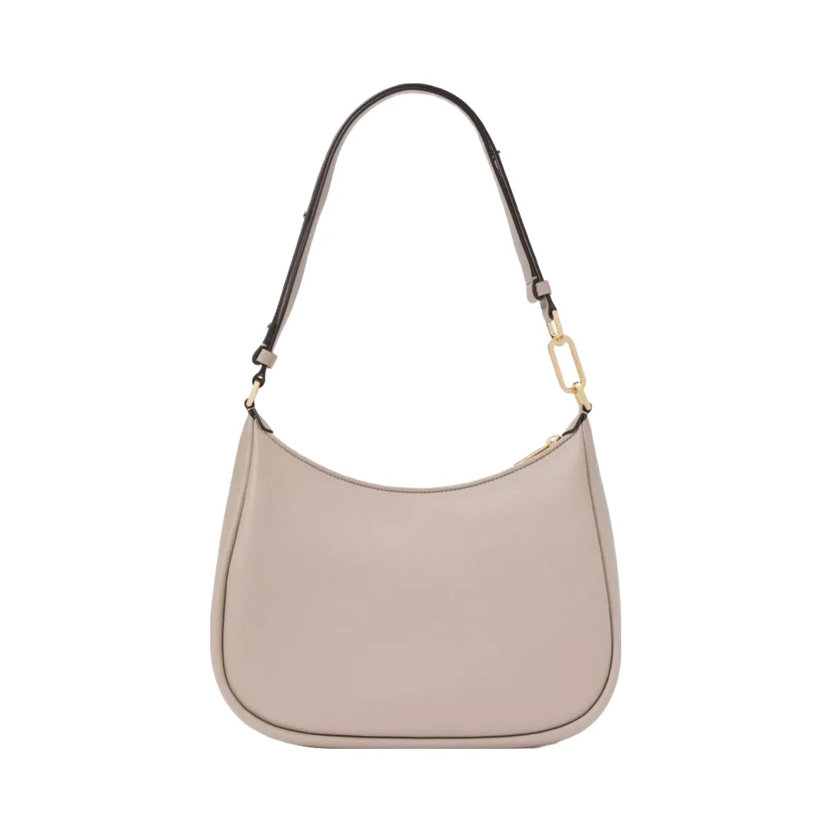 Kate Spade Kayla Woven Leather Large Shoulder Bag Cozy Grey
