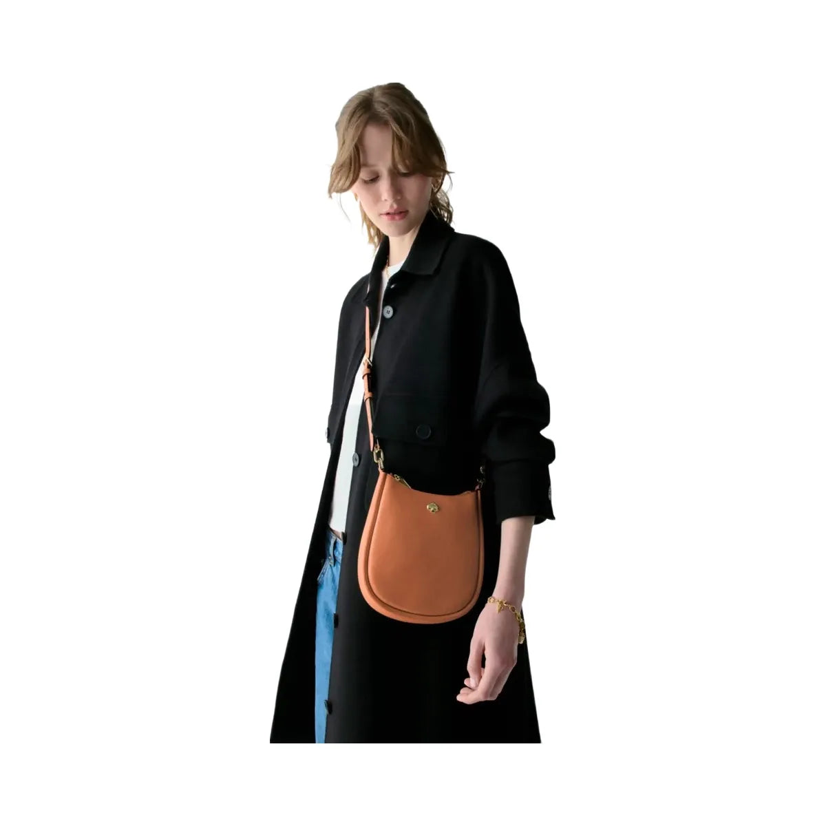 Kate Spade Kayla Small Swingpack Crossbody Warm Gingerbread
