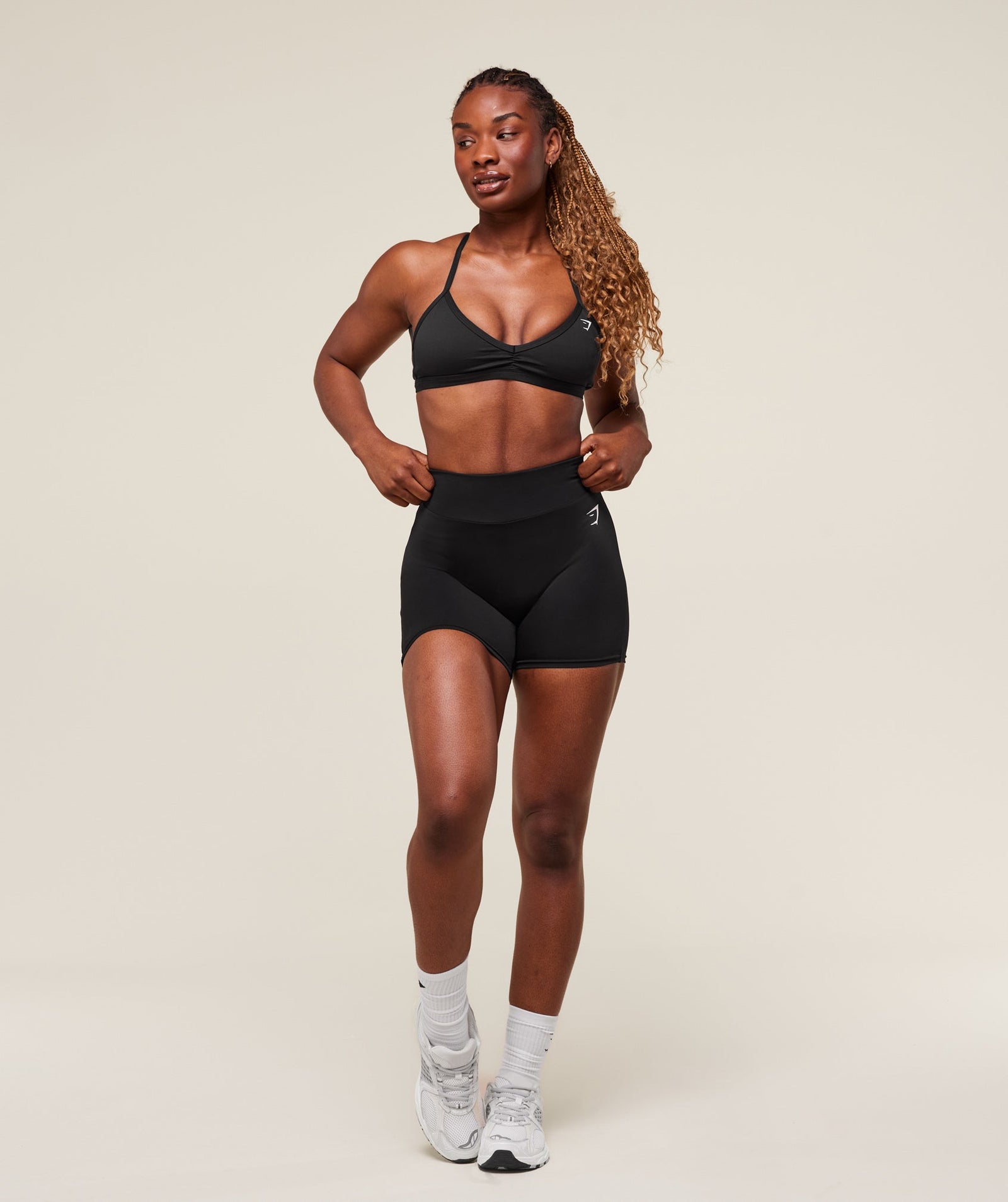 Women's Gymshark Power Original Tight Shorts Black