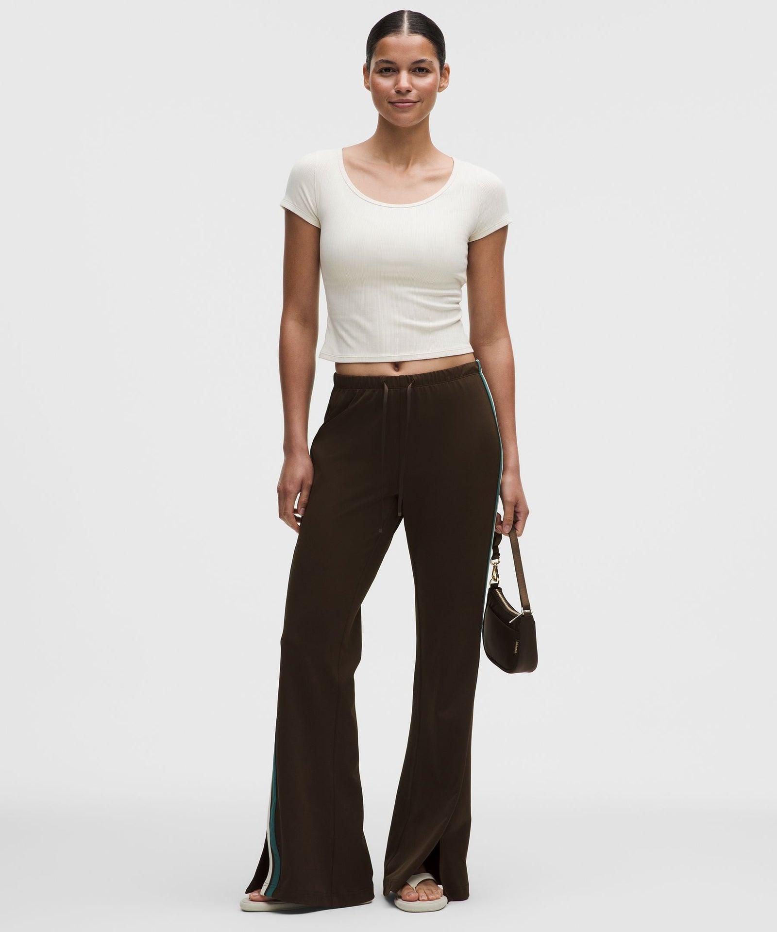 Lululemon Women's Hold Tight Micro-Rib Cross-Back T-Shirt