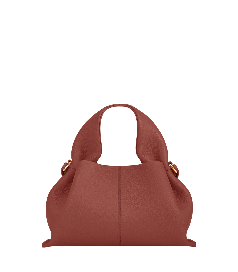 Polene Numero Neuf Mini Textured Terracotta