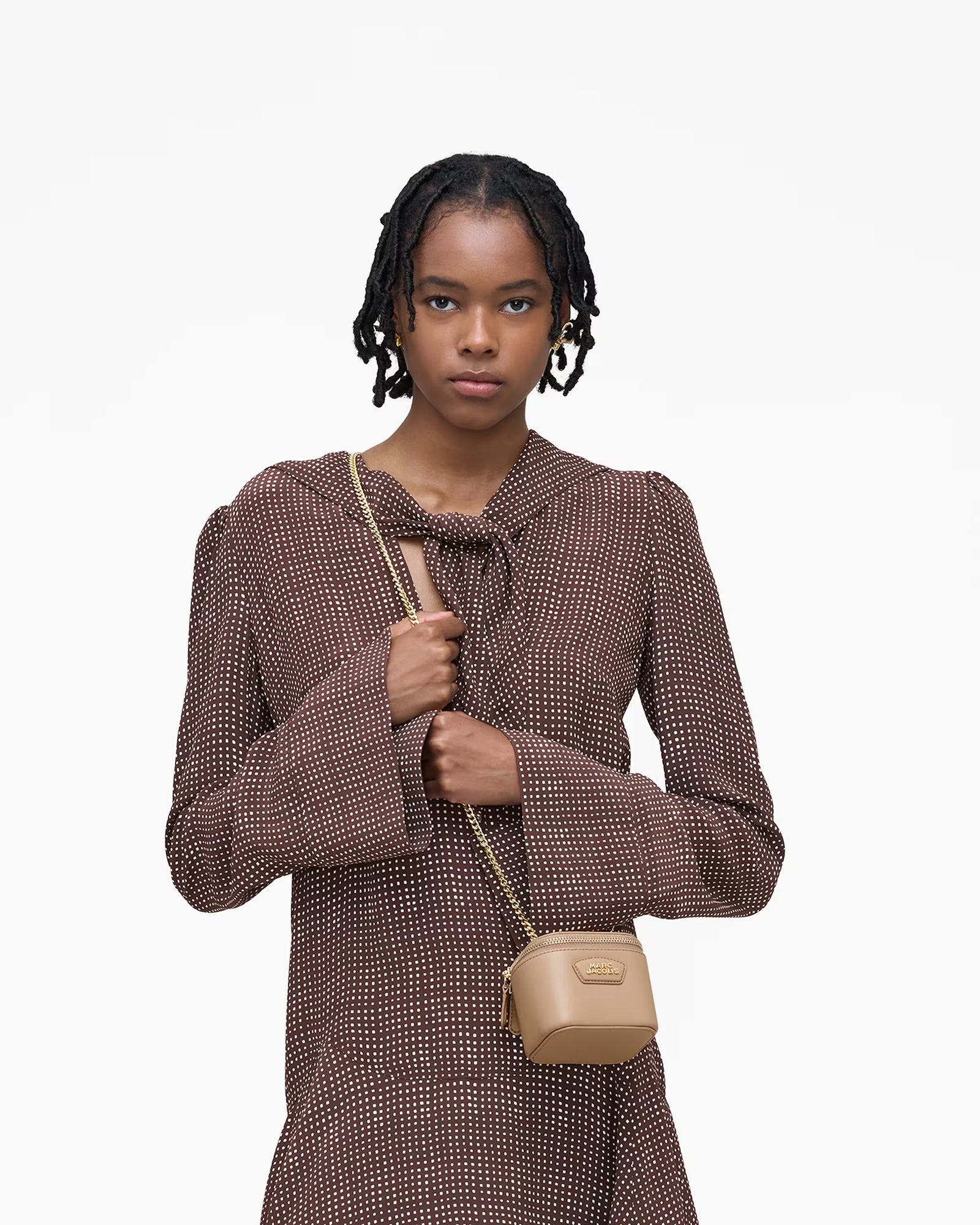 Marc Jacobs The Everyday Mini Vanity Bag Camel
