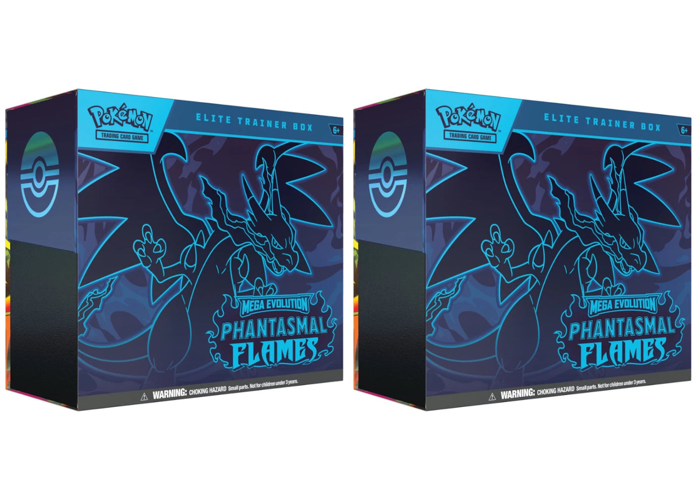 2025 Pokemon Mega Evolution Phantasmal Flames Elite Trainer Box 2X Lot
