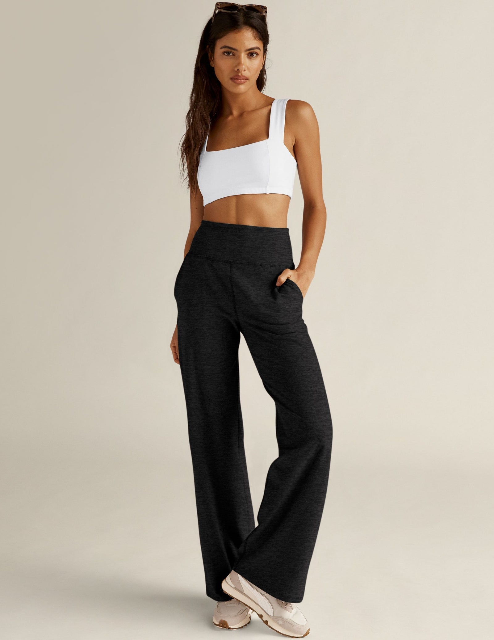 Beyond Yoga Spacedye Laid Back Wide Leg Pant 31 Women's