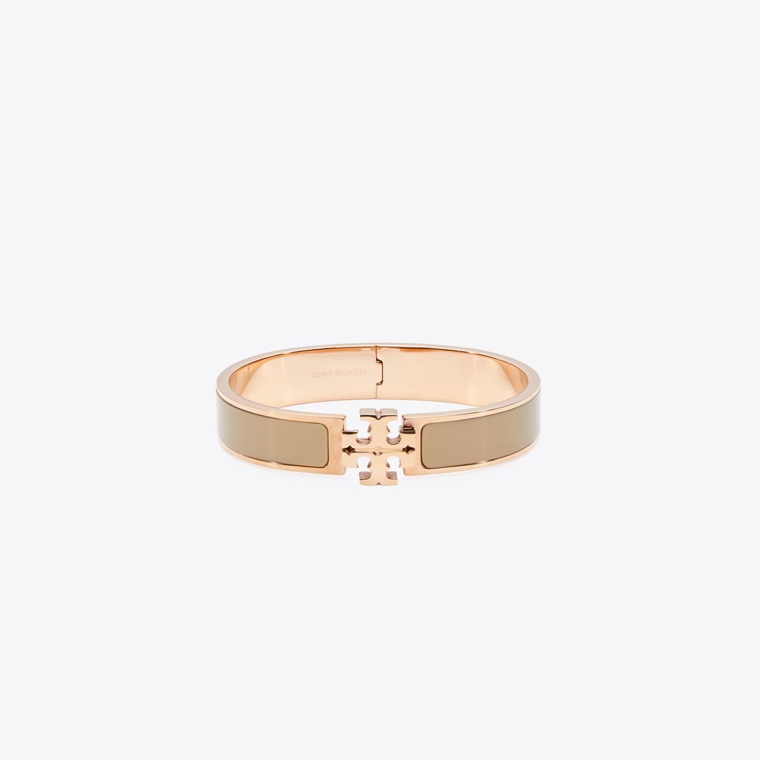 Tory Burch Icon Bracelet Rose Gold / SAND