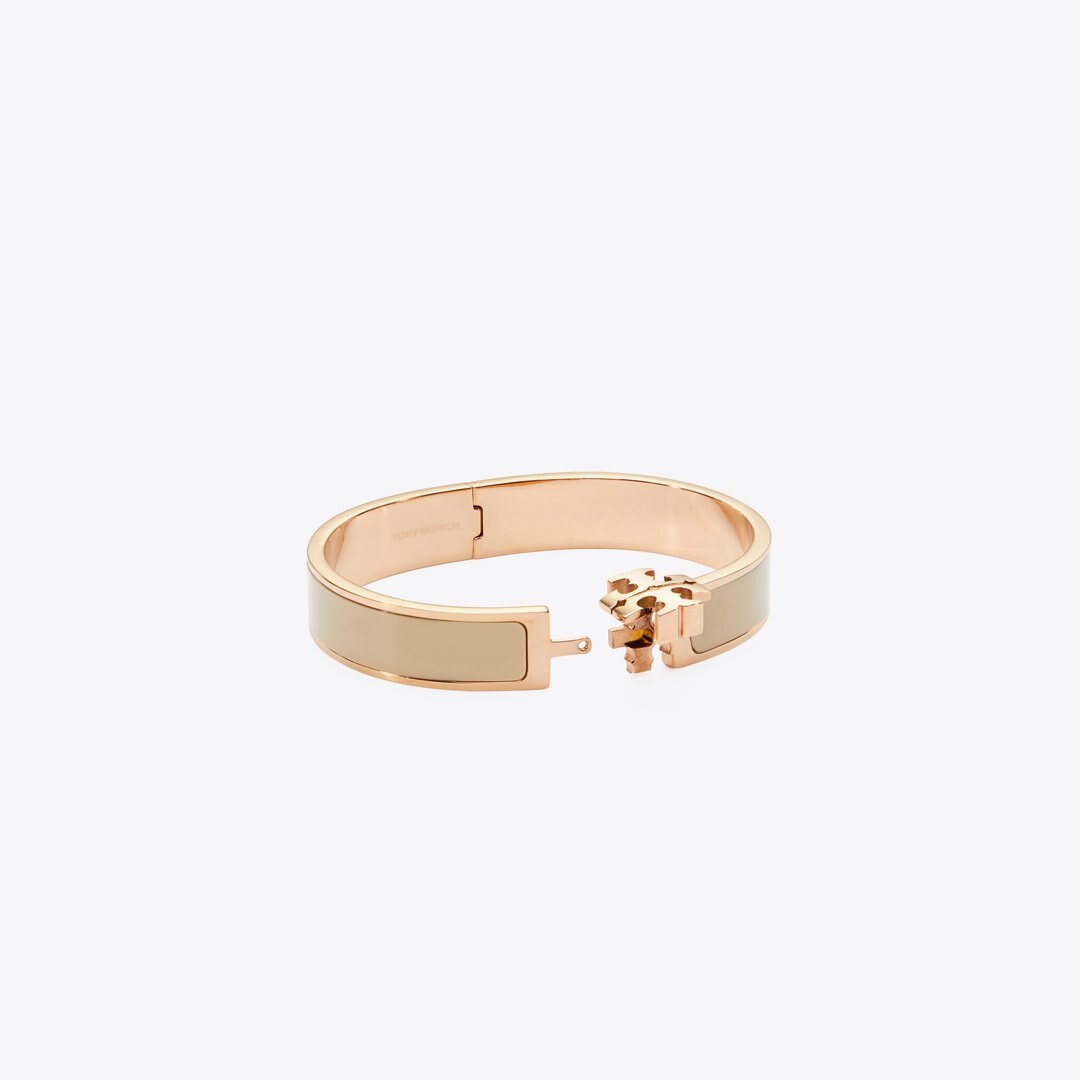 Tory Burch Icon Bracelet Rose Gold / SAND