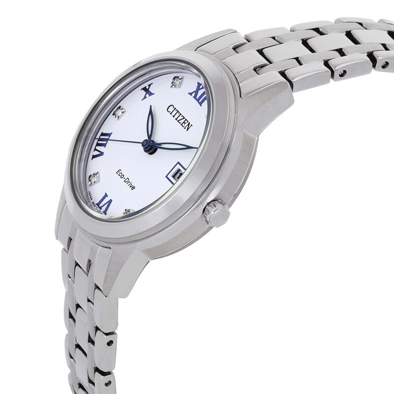 Citizen Classic Automatic Diamond White Dial Women's Watch