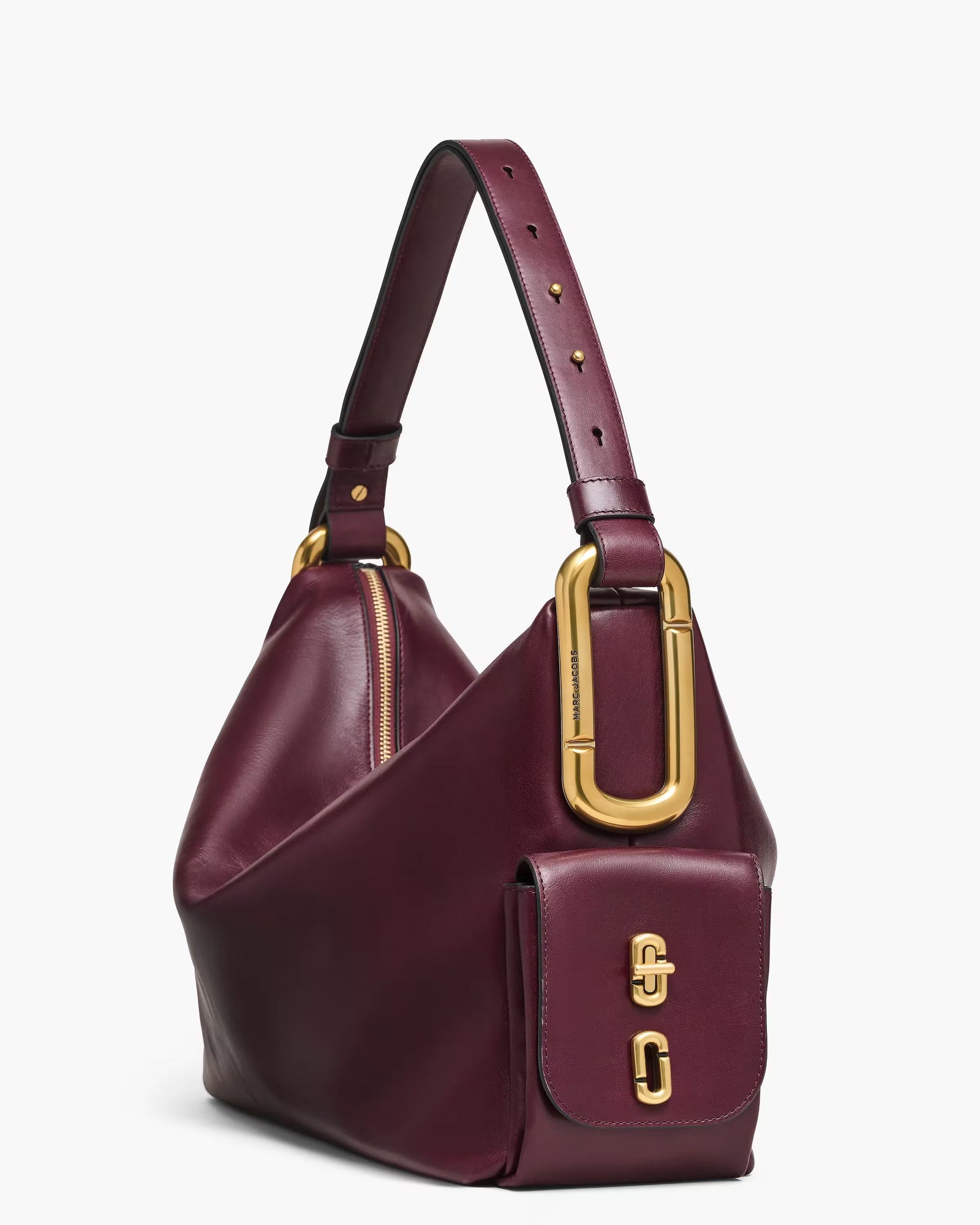Marc Jacobs Scene Large Shoulder Bag Dark Port