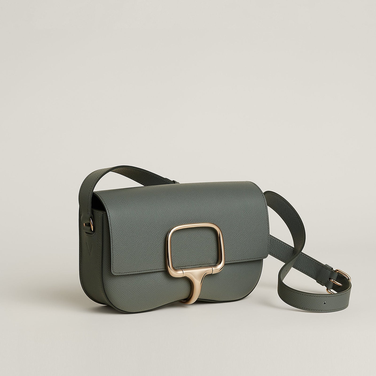 Hermes Herms Della Cavalleria Elan Bag Gold