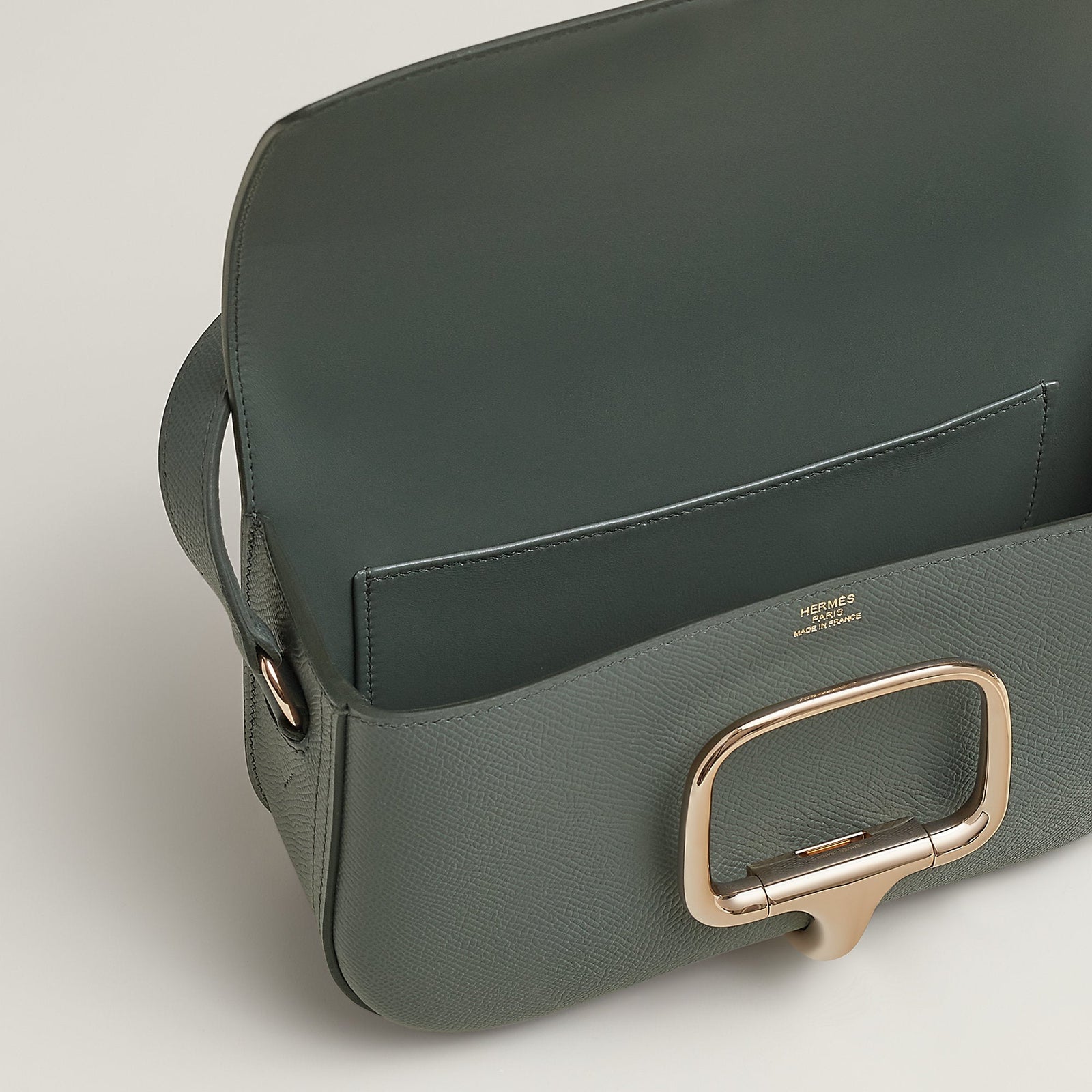 Hermes Herms Della Cavalleria Elan Bag Gold