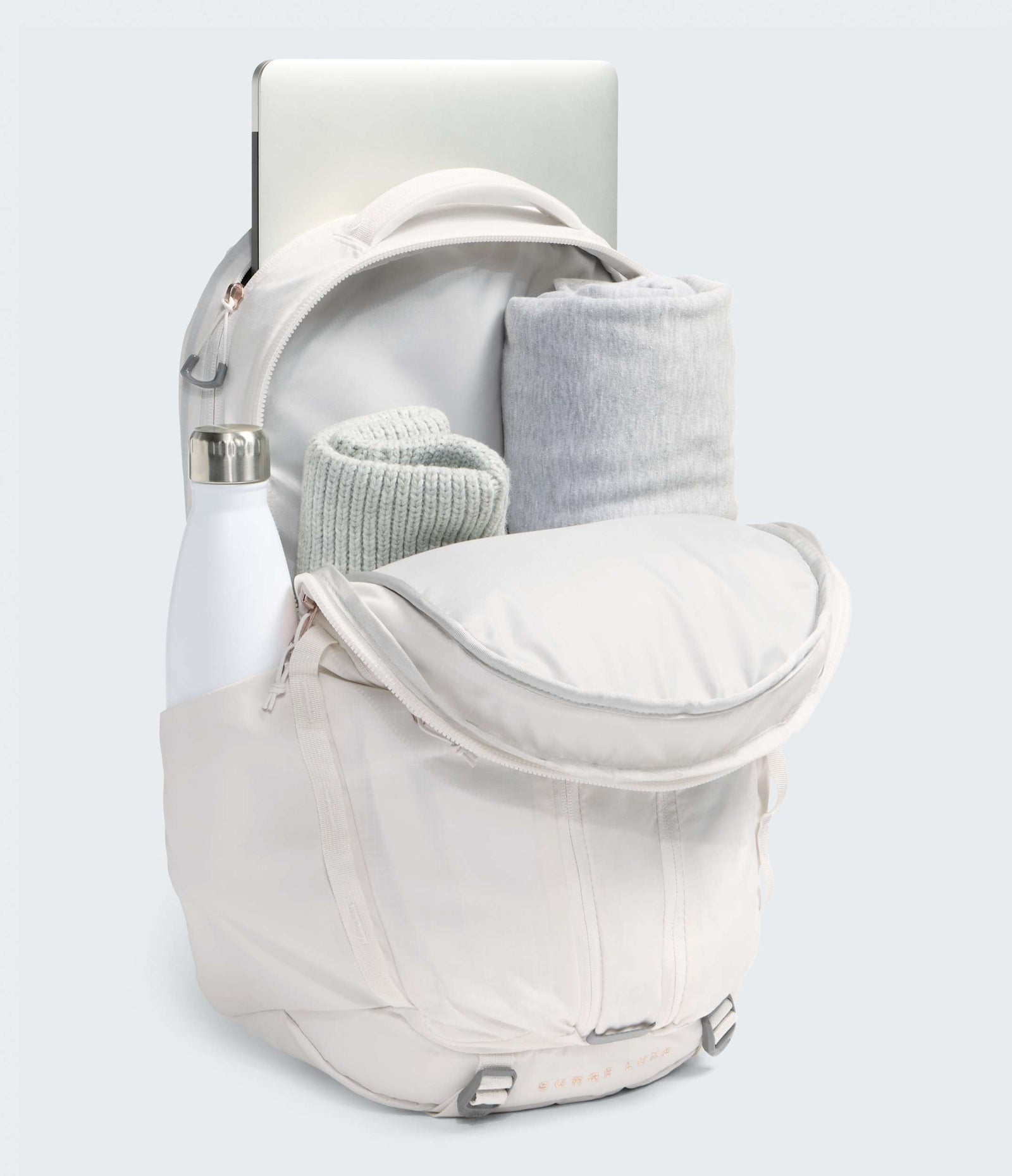The North Face Women’s Surge Luxe Backpack White Dune