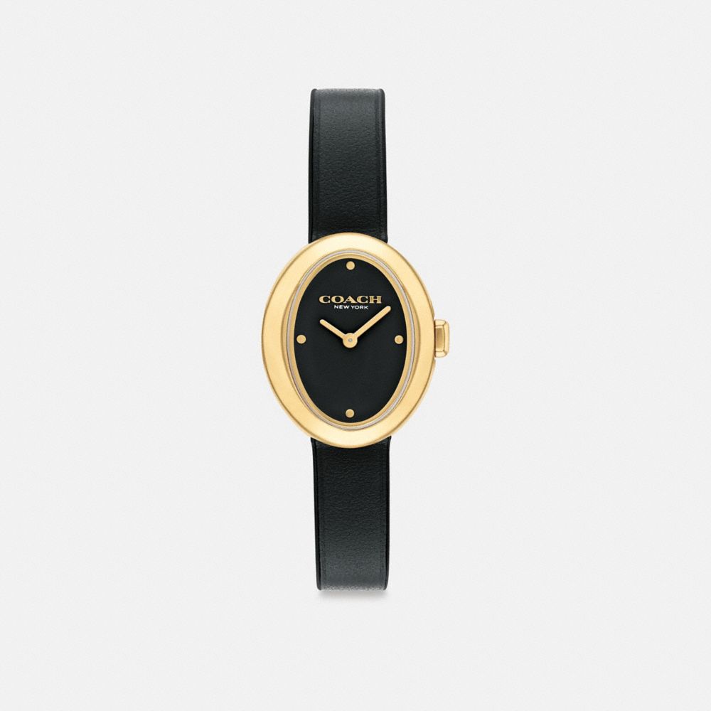 Coach Sammy Watch, 22 Mm Black